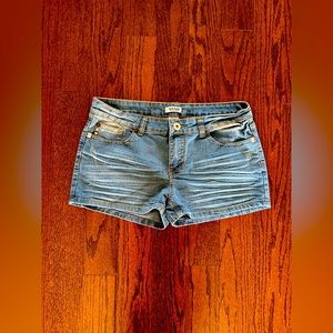 Blue Crush short shorts, size 13 (denim) $10